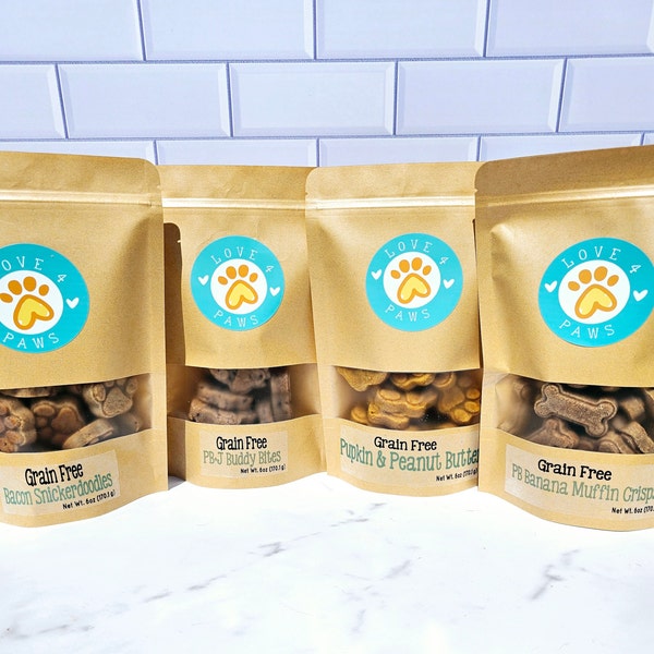 Organic Grain-Free Dog Treats: Allergy-Friendly, Small Batch, Canine Cancer Support