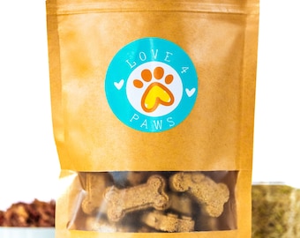 Organic Bacon Snickerdoodle Dog Treats: Gluten-Free, Handmade (6oz Resealable Bag)