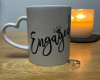 Mrs to be Mug | Engaged Mug | Engagement Gift | Gift For Bride | Hen Party Gift | Bride To Be Mug | Custom Mug | Congratulations present