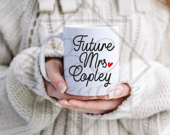 Future Mrs, Bride To Be, Bride Mug, Engagement Announcement, Engagement Gift, wedding mug, mrs to be mug, off the market mug, miss to mrs,