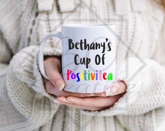 Cup of POSITIVI-tea - Positivity gift