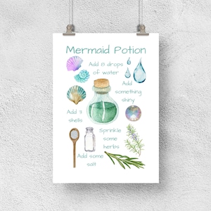 Printable Mud Kitchen Recipe Cards, Magic Fairy Potion Cards, Montessori Materials, Outdoor Play, Nature Play, Forest School, Homeschool image 9