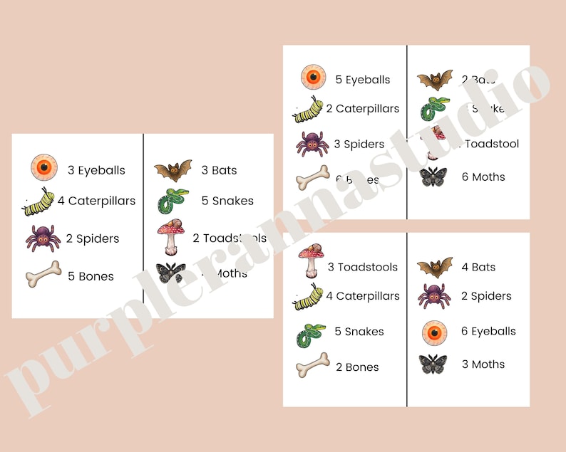 Build A Pizza Activity, Halloween Counting Game, Preschool Math ...