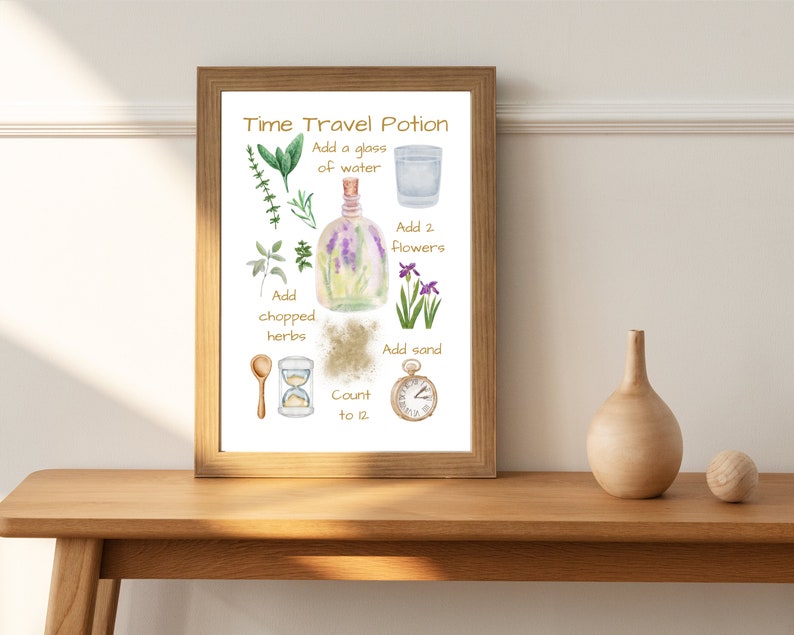 Printable Mud Kitchen Recipe Cards, Magic Fairy Potion Cards, Montessori Materials, Outdoor Play, Nature Play, Forest School, Homeschool image 8