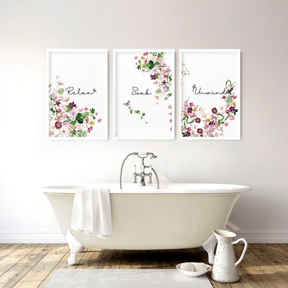 Set Of 3 Infinity Wall Art Posters - Monochrome Script Prints For Home Decor