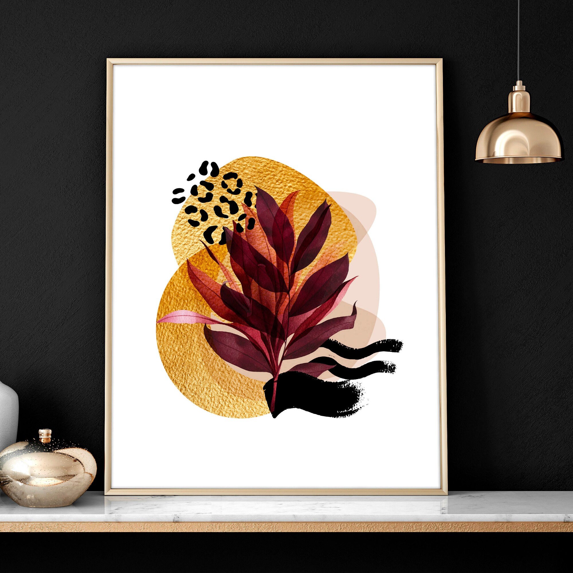 絵 3点セット Home Decor Wall Hanging Set X 3 Framed Wall Art Prints for