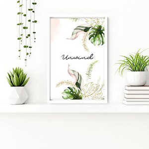 Bathroom decor wall art prints with frames, Botanical Shabby Chic 3 piece wall art prints, Sage green French Country Spa Decor wall art