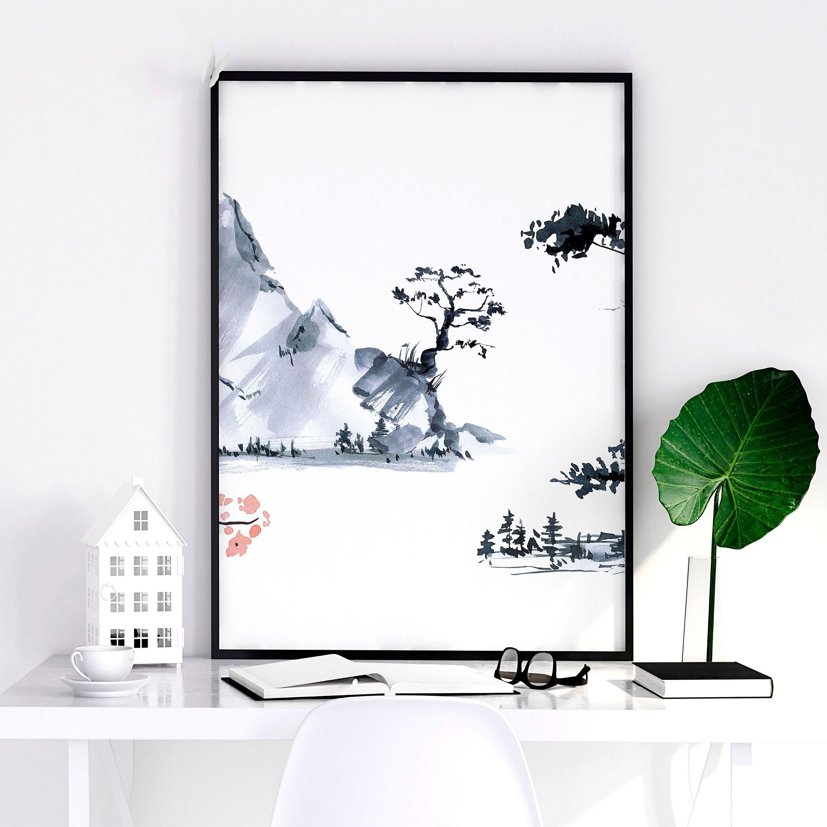 Living Room Art Prints Set of 3, Office Decor Wall Art Prints