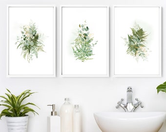 Greenery Wall Art Framed - Etsy