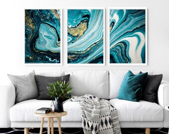 teal wall art etsy teal wall art etsy