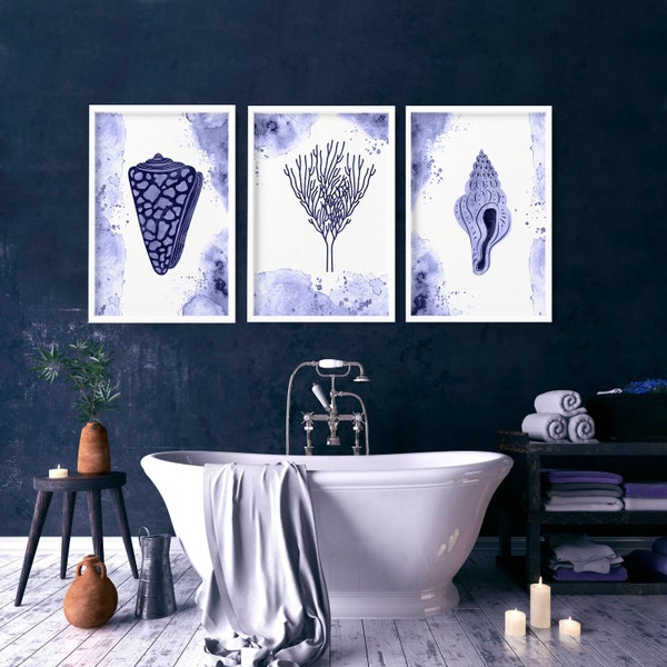 Beach Bathroom Decor - Etsy