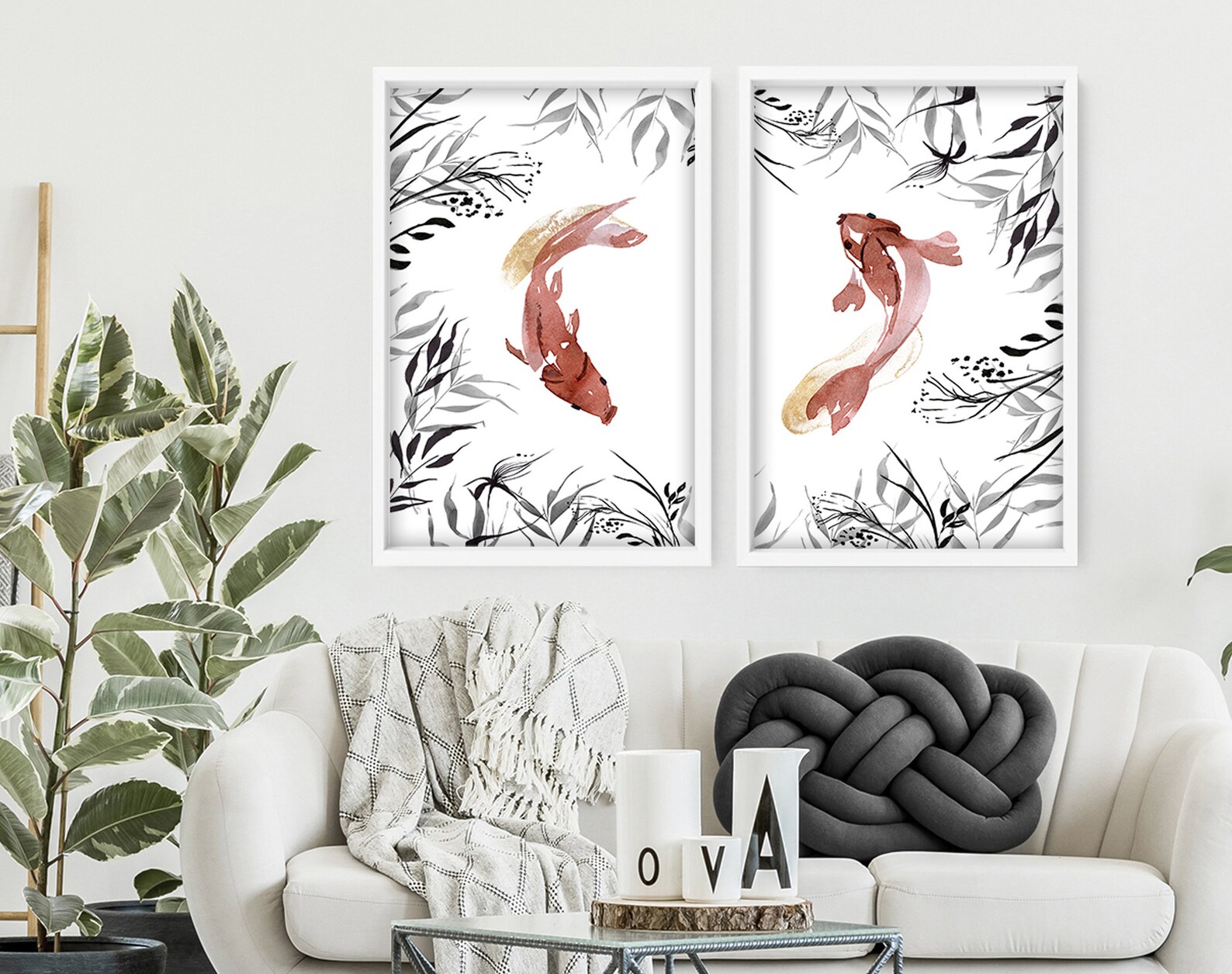 Office decor wall art Home decor Japanese art calming zen | Etsy