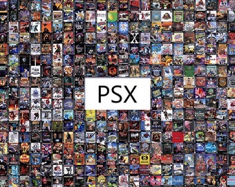 PS1 Games 6 Disc Bundle - Repro No Art
