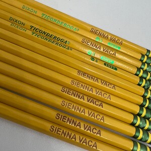 Custom Engraved Ticonderoga Pencils