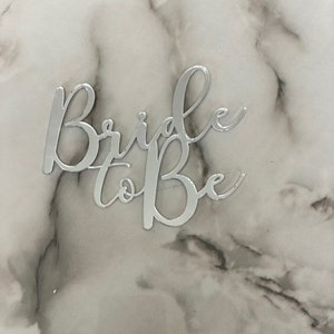 Bride to Be Cake Charm | Cake Decoration | Bridal Shower | Engagement Party