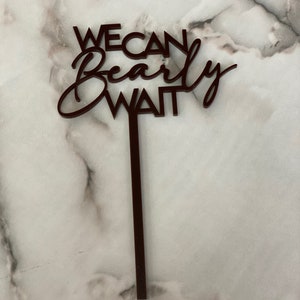 We Can Bearly Wait || Baby Shower ||