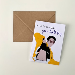 Vamos focar no seu aniversário - Cartão de aniversário inspirado no BTS Jungkook