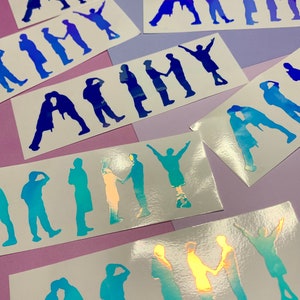Calcomanía de vinilo &quot;ARMY&quot; inspirada en Butter de BTS