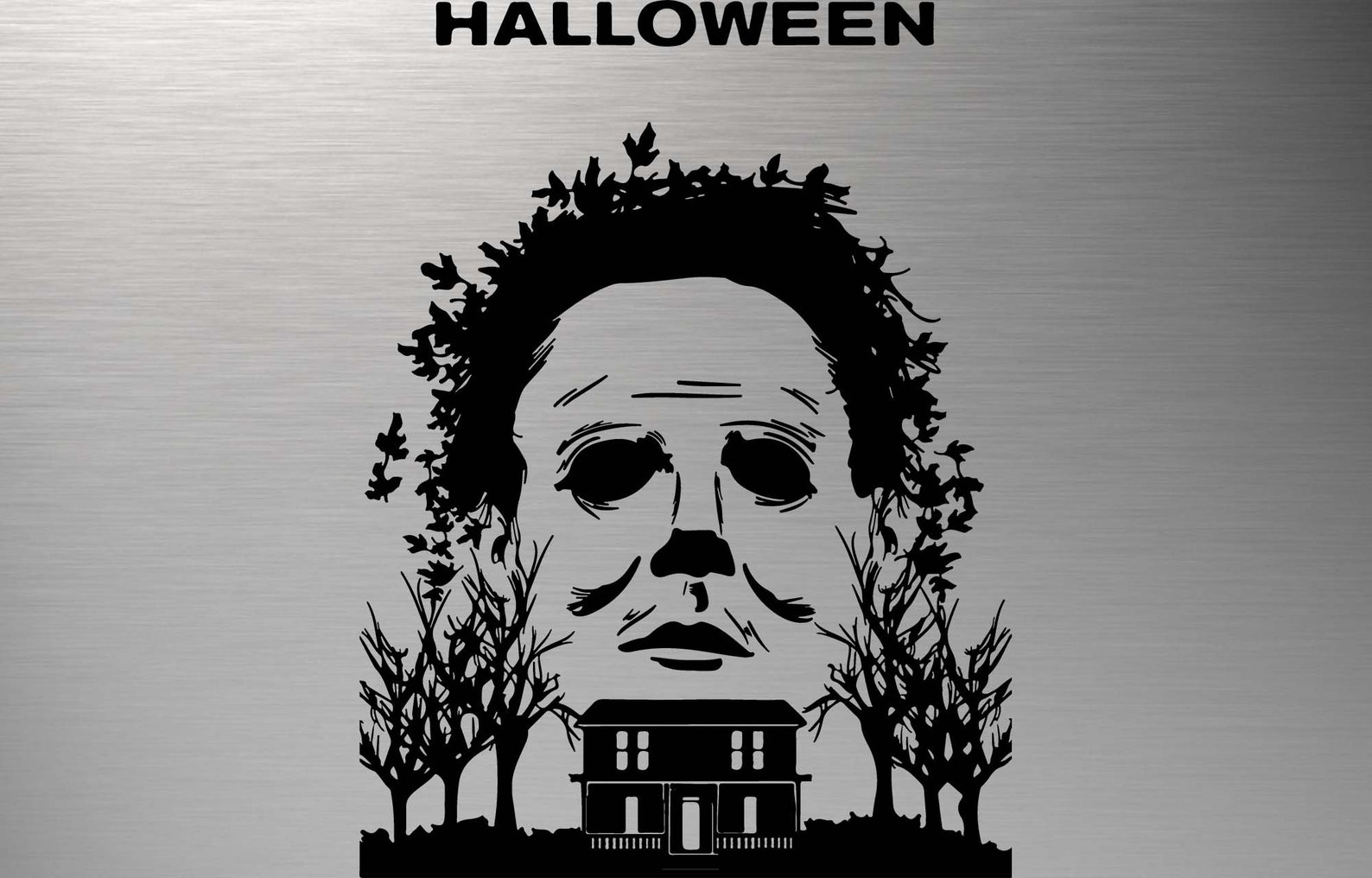 Michael Myers SVG Halloween Silhouette Cameo Cricut Design | Etsy