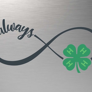 4H svg, 4-H trèfle svg, 4-H svg, 4H Logo svg, 4H Vector, 4H Silhouette, fichier 4H pour Cricut, fichiers svg pour Cricut, 4H DXF, 4H Digital File