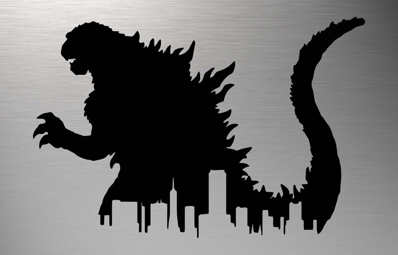 Download Godzilla SVG Godzilla Silhouette Godzilla Cut File ...