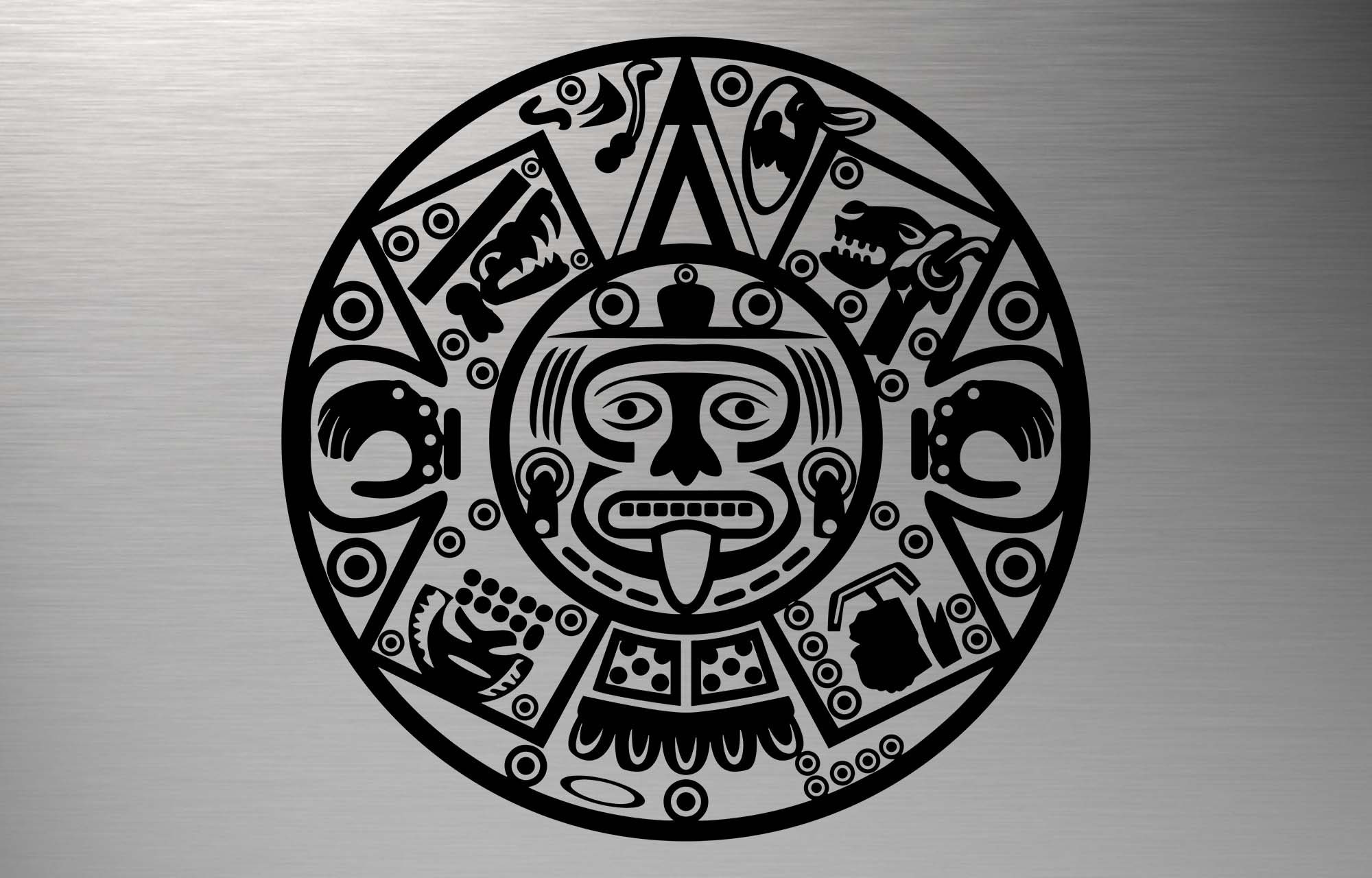 Aztec Calendar Vector | tunersread.com