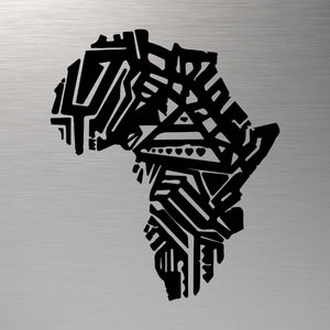 Africa svg, Africa map svg, Africa Clipart, Africa file for Cricut, African Decor svg, Africa Silhouette, Africa dxf, Africa Vector