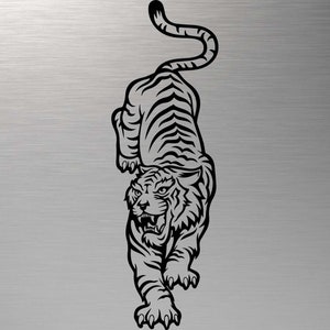 Tiger SVG, Tiger Clipart, Tiger Silhouette svg, Tiger DXF, Tiger Cricut, Tiger Vektor, SVG Datei für Cricut, Wild Animal SVG