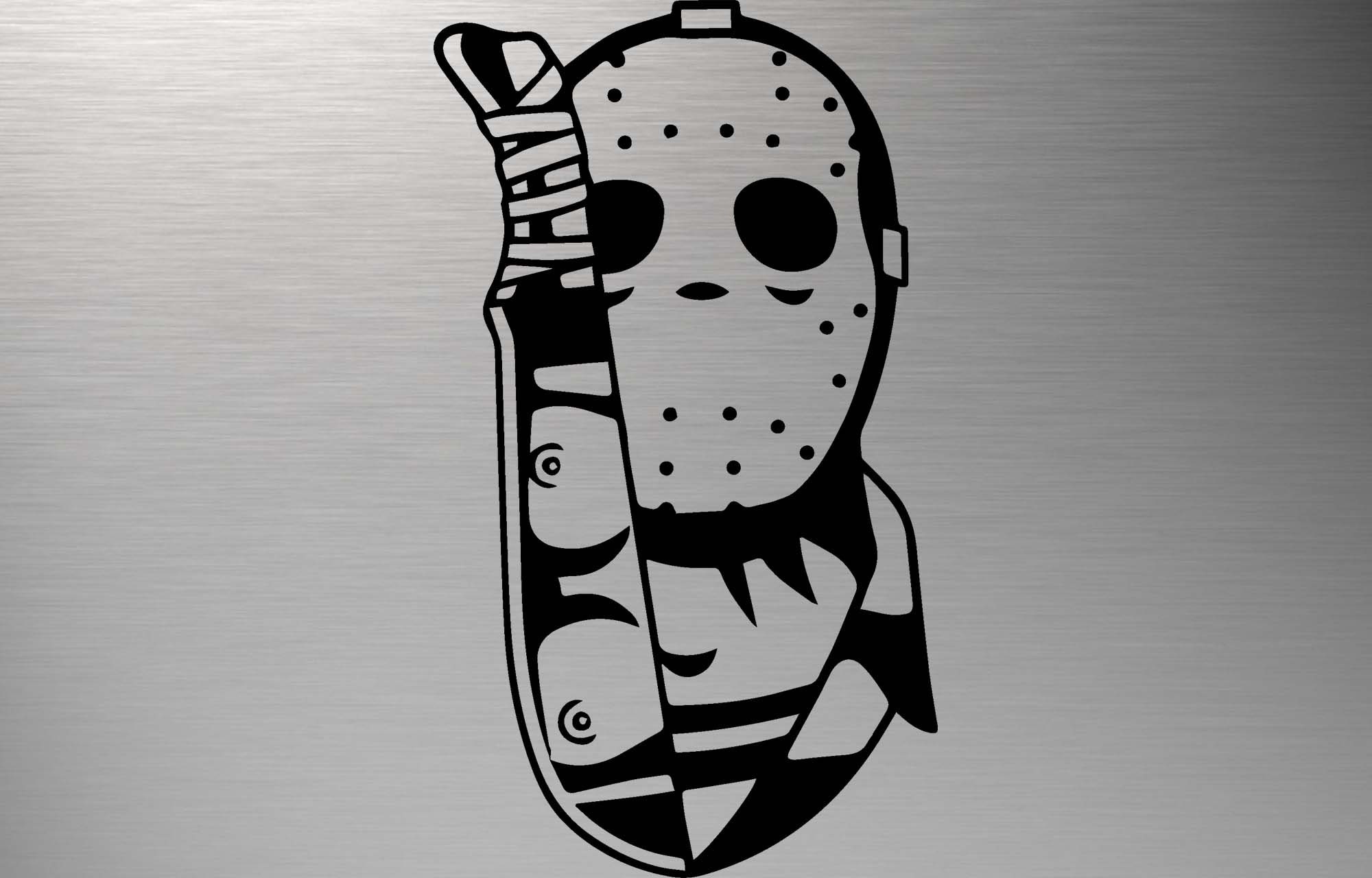 Jason Voorhees SVG Jason Voorhees silhouette Jason SVG | Etsy