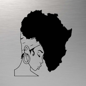 Africa svg, Africa map svg, Africa Clipart, Africa file for Cricut, African Queen svg, Africa Queen Silhouette, Africa dxf, Africa Vector