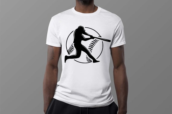 Baseball Svg, Baseball Dxf, Baseball Silhouette, Baseball