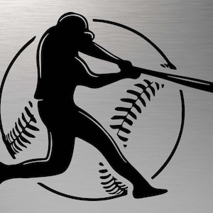 Baseball svg, Baseball dxf, Baseball Silhouette, Baseball Cut File, Baseball Vector, Baseball Logo svg, Baseball Player svg, Sport svg