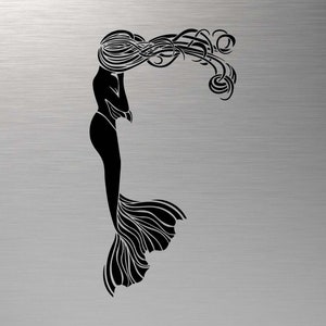 Mermaid SVG, Ocean SVG, Mystical SVG, Mermaid Vector, Mermaid Silhouette, Mermaid Cut File, svg file for Cricut