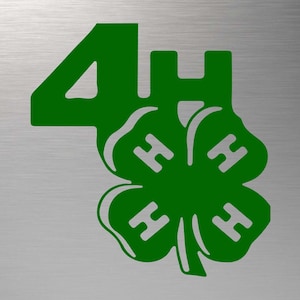 4H svg, 4-H clover svg, 4-H svg, 4H Logo svg, 4H Vector, 4H Silhouette, 4H file for Cricut, svg files for Cricut, 4H DXF, 4H Digital File