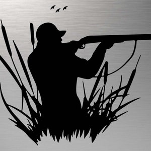 Hunter svg, Duck Hunter svg, Hunting svg, Duck Hunting svg, Hunter Vector, Hunter Silhouette, Hunting DXF, Duck Hunter Decal
