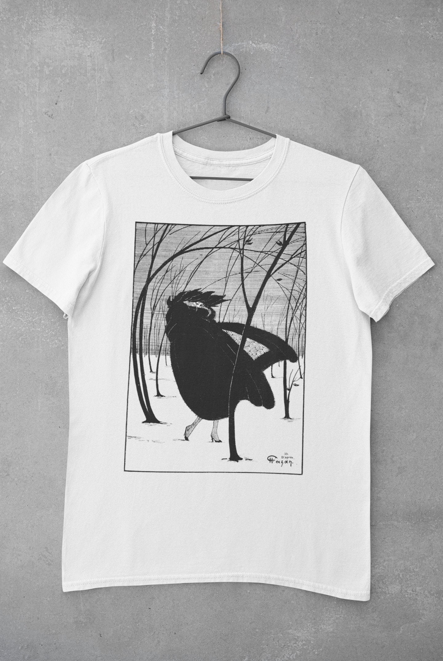 Black and White Tee Etsy Canada