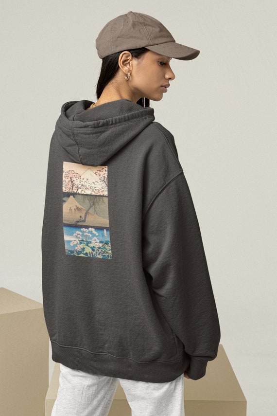 Graphic oversized hoodie deals