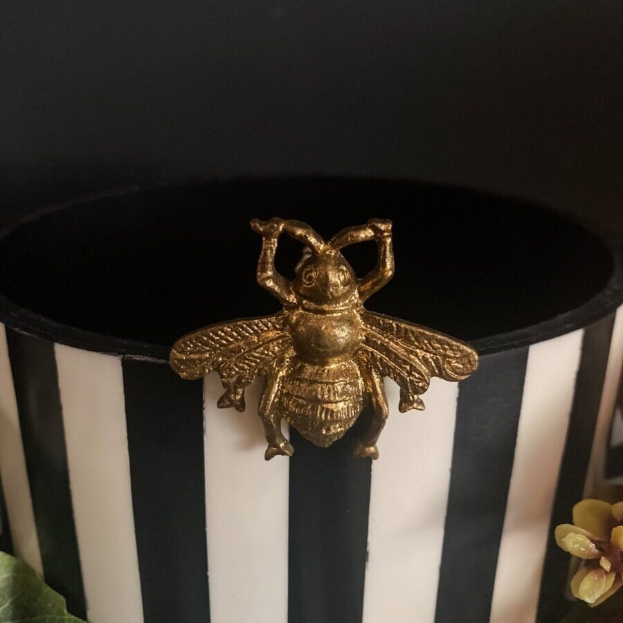 Gold Bee Drawer Knob Etsy