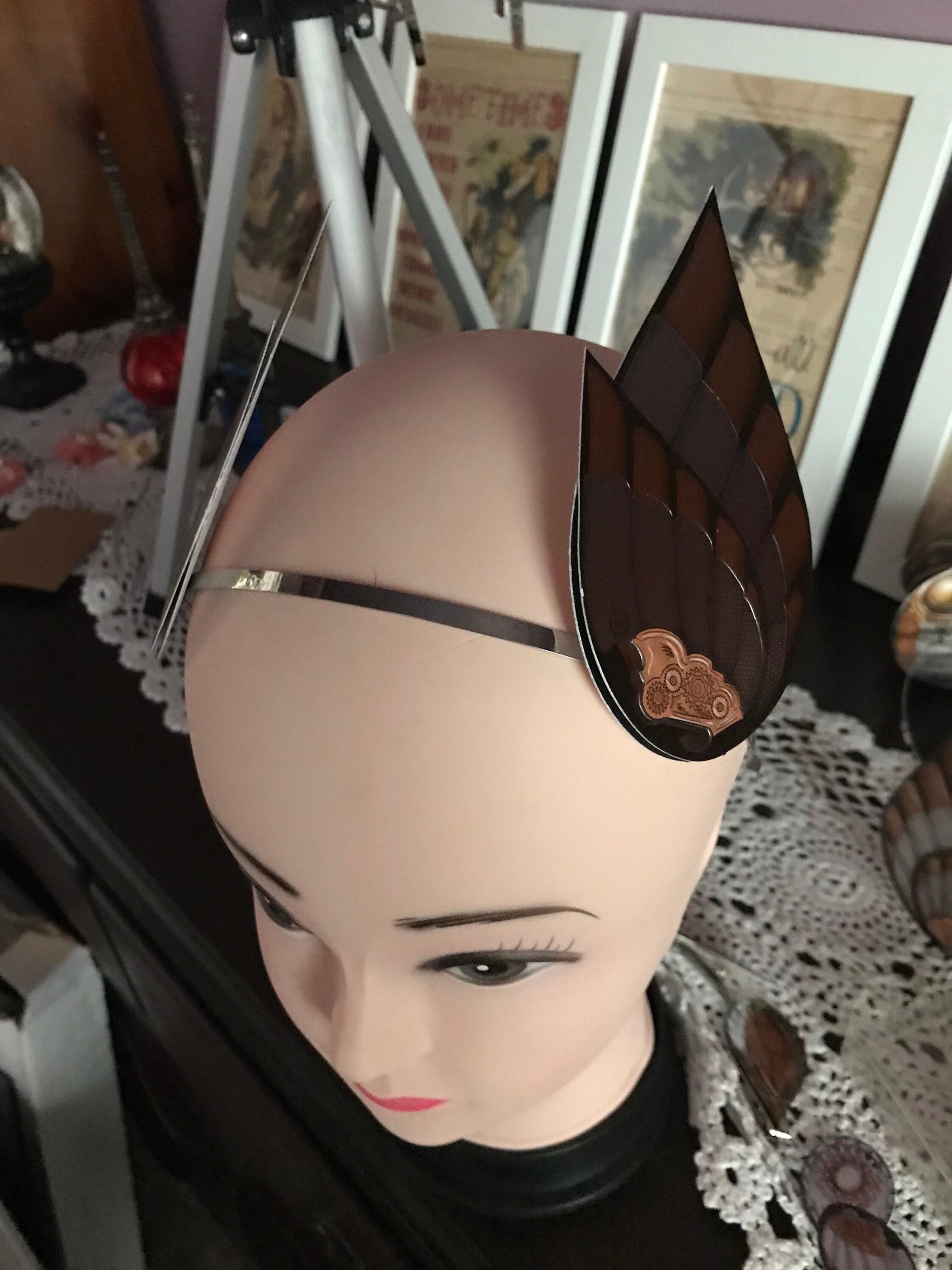 Steampunk Wing Hair Bands Etsy
