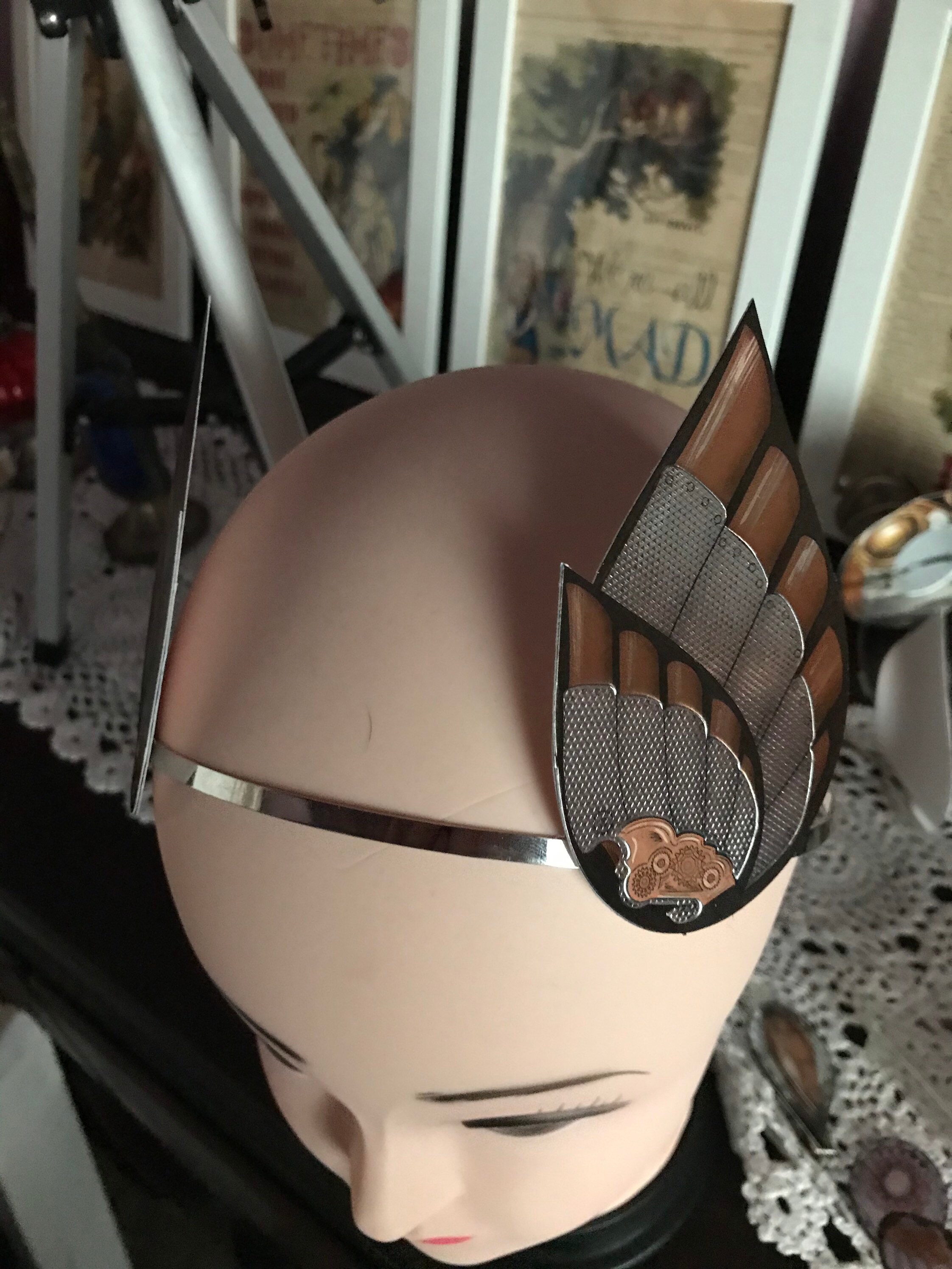 Steampunk Wing Hair Bands Etsy