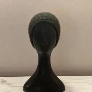 Handmade Merino Wool/Angora Blend Warm Hat Beanie