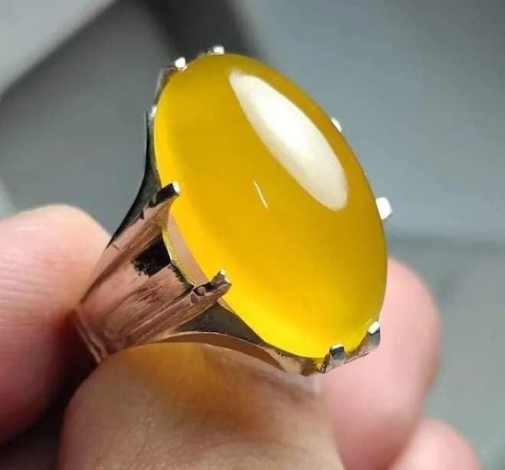 Yellow yaqoot best sale stone