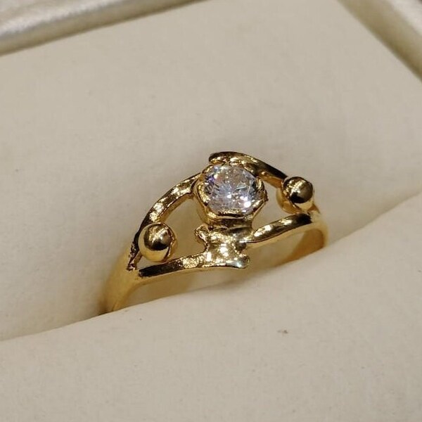 Pure Gold Ring - Etsy