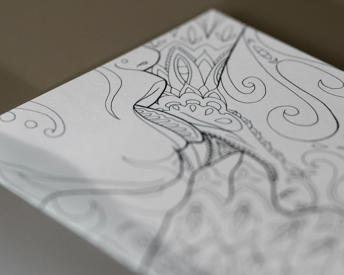 My Twisted Pencils Coloring Book for Adults Etsy