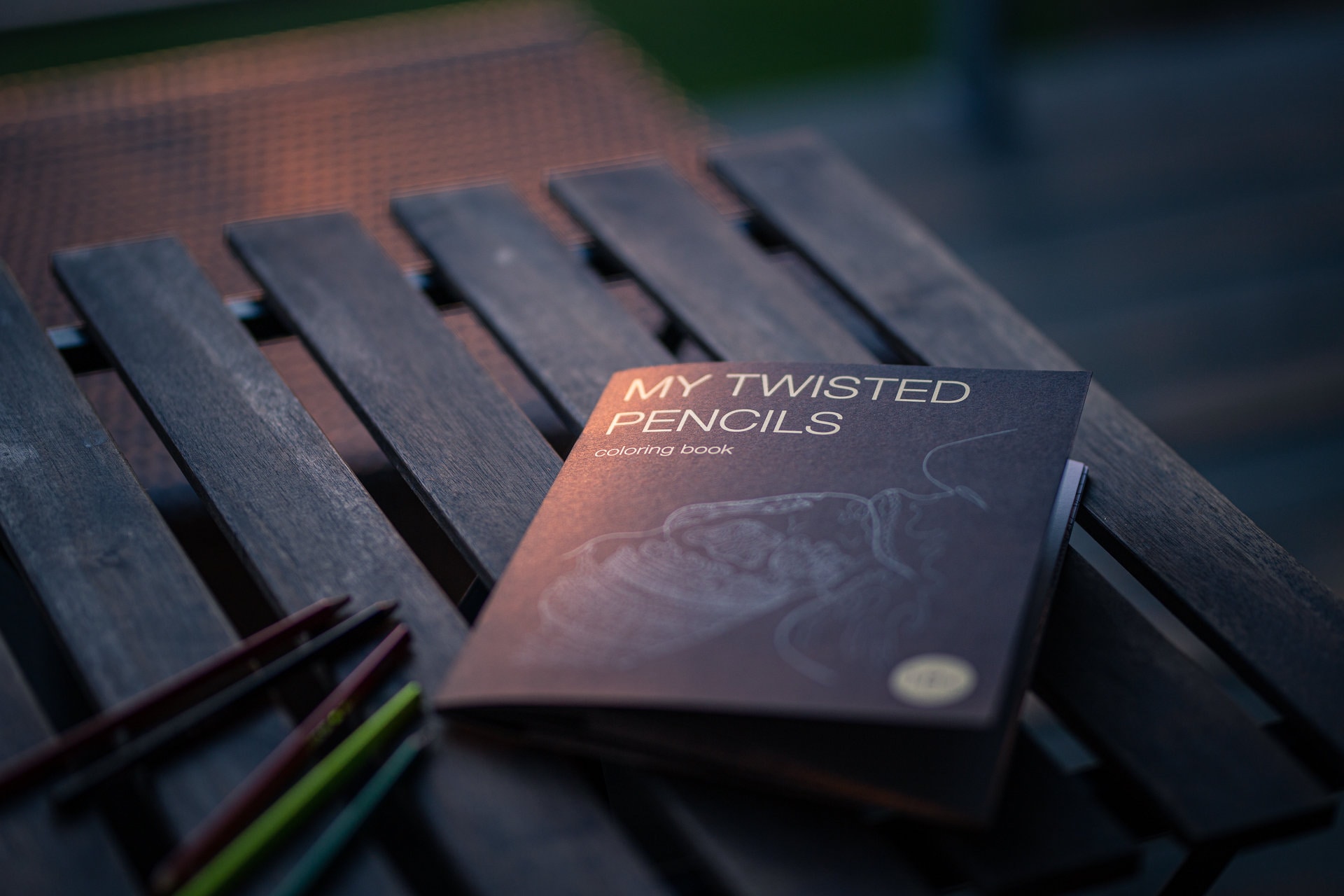 My Twisted Pencils Coloring Book for Adults Etsy