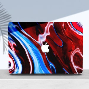 Blue Bloods, Macbook Hard Cover, Personalized Liquid Art case | Macbook Air 13, Pro 13 14 16, M1 M2 2023