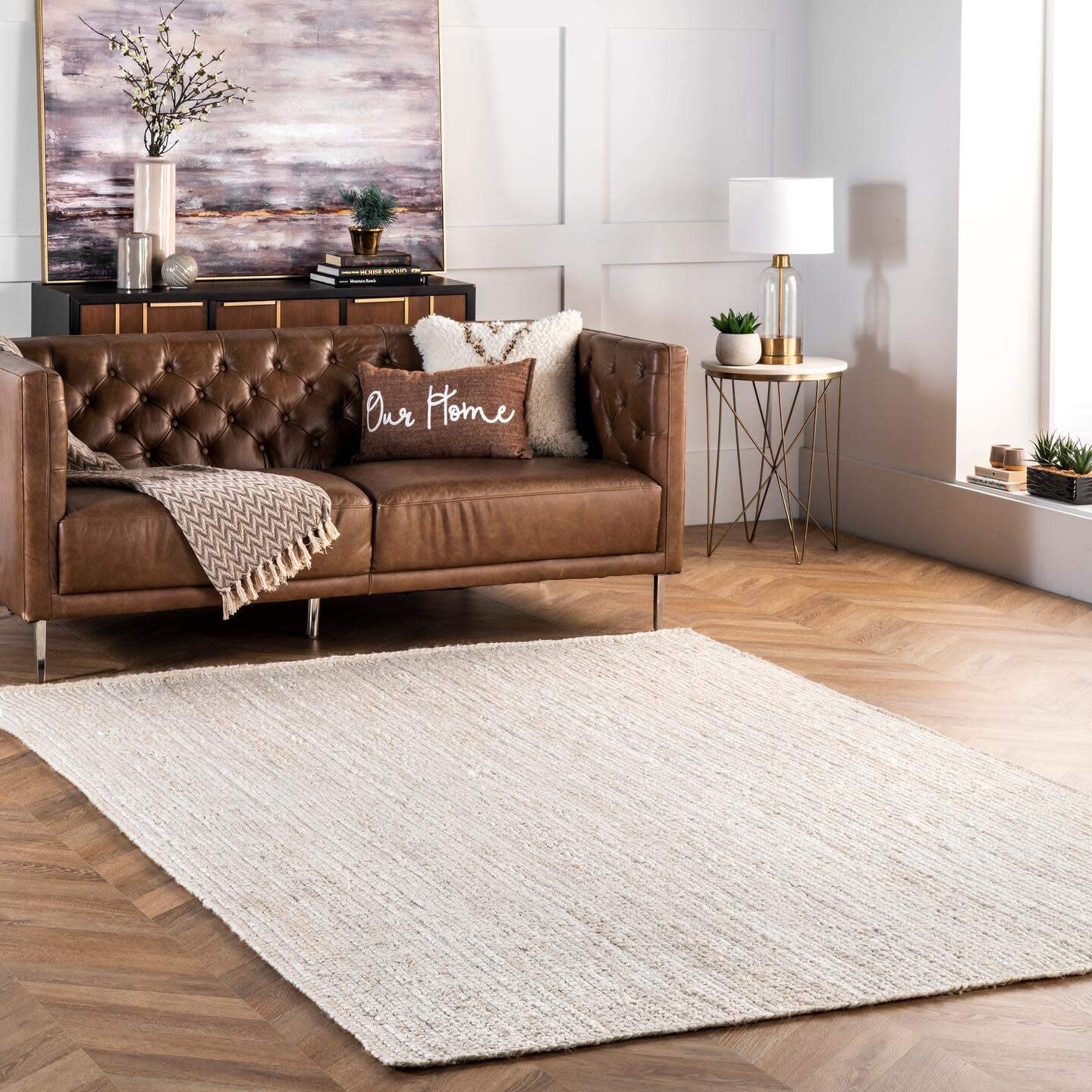 Extra Large Jute Rug in Warm White. Ecologic Jute and Herb Dye Etsy UK