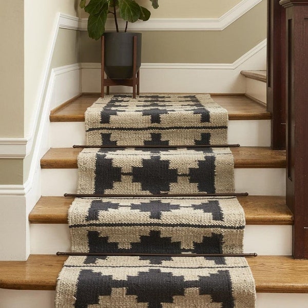 Stair runner, custom stair carpet rug runners for hallway, extremely long runner rug,