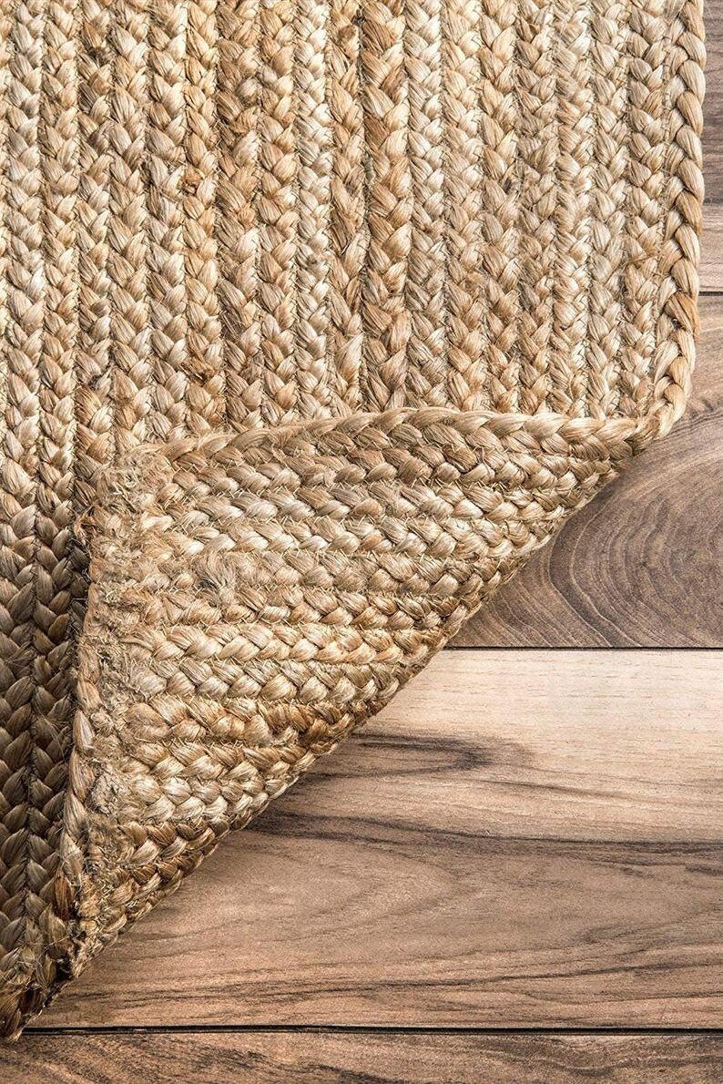 4x4, 5x5, 6x6 7x7 8x8 Ft.Home Decor Rugs/Hemp rug/Area Rugs/Floor Rugs/Large Rugs/Handmade Rug/Carpet/Wool Rug/Jute Rugs afbeelding 5