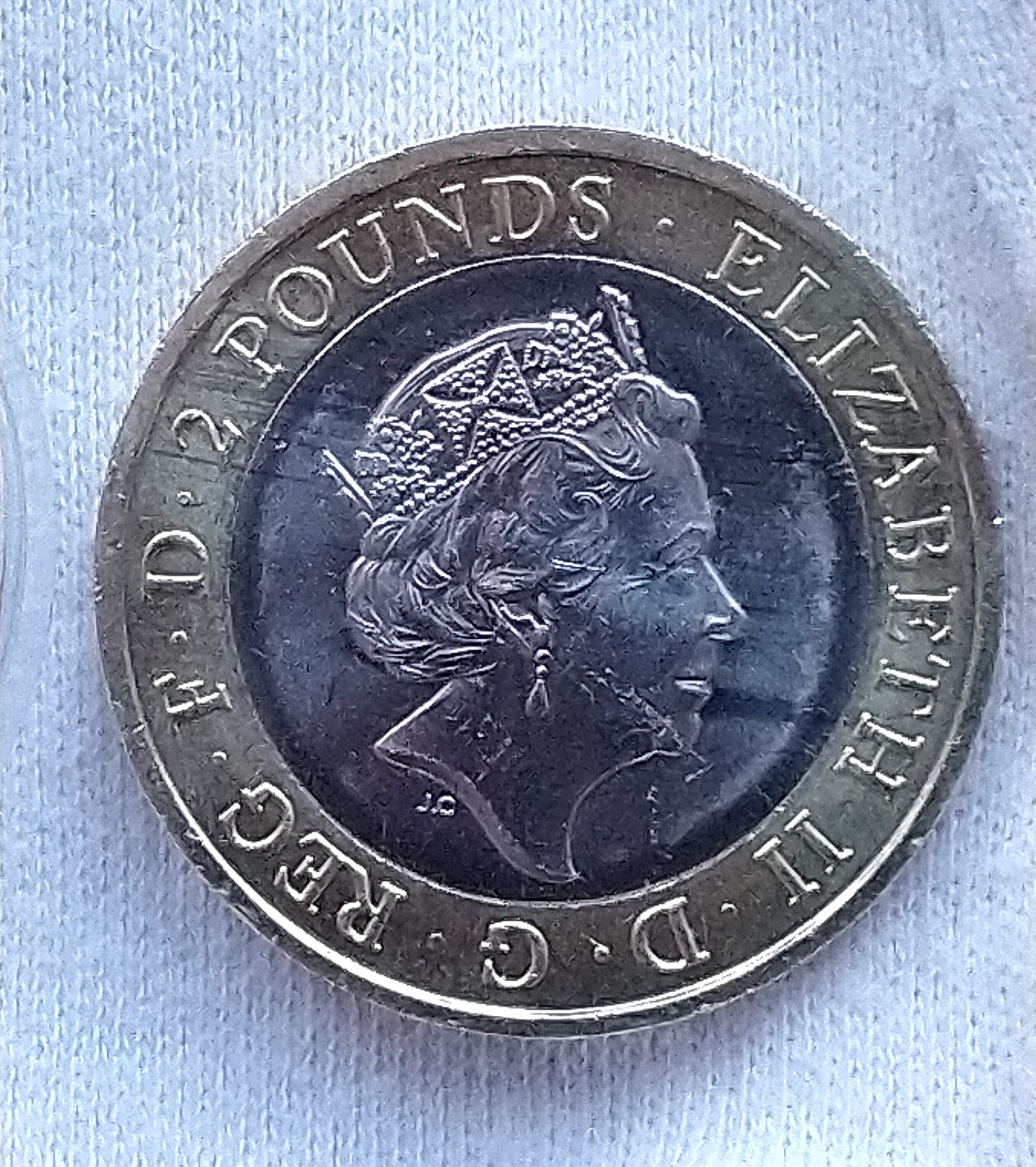 The First World War Two 2 Pound Coin 19141918 Uncirculated UK 2016 New Capsulated From Bank Bag